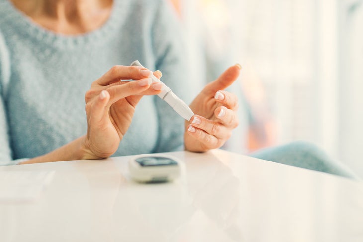 testing-blood-sugar Without changes in diet and exercise habits, the Centers for Disease Control and Prevention estimates that one in three Americans will develop type 2 diabetes.